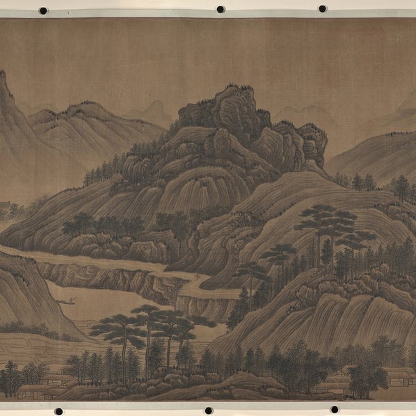 明_佚名_会稽山图手卷_全卷_绢本_(90311×5811 – 300dpi)(图2)