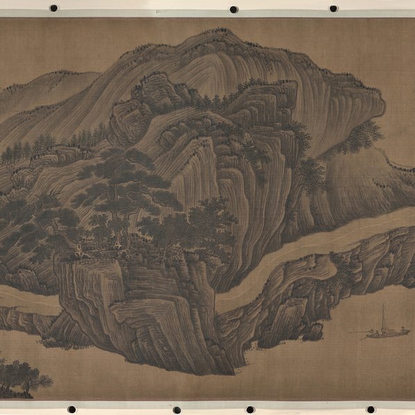 明_佚名_会稽山图手卷_全卷_绢本_(90311×5811 – 300dpi)(图4)