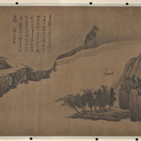 明_佚名_会稽山图手卷_全卷_绢本_(90311×5811 – 300dpi)(图5)