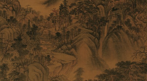清_王时敏_南山积翠图_货(图4)