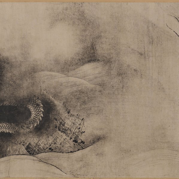 宋_陈容_九龙图卷_全卷_纸本波士_(107508×3618 – 350dpi)(图3)