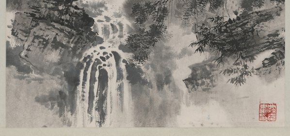 近代_薛遂_溪山胜览图单_(6839×12803 – 72dpi)(图5)
