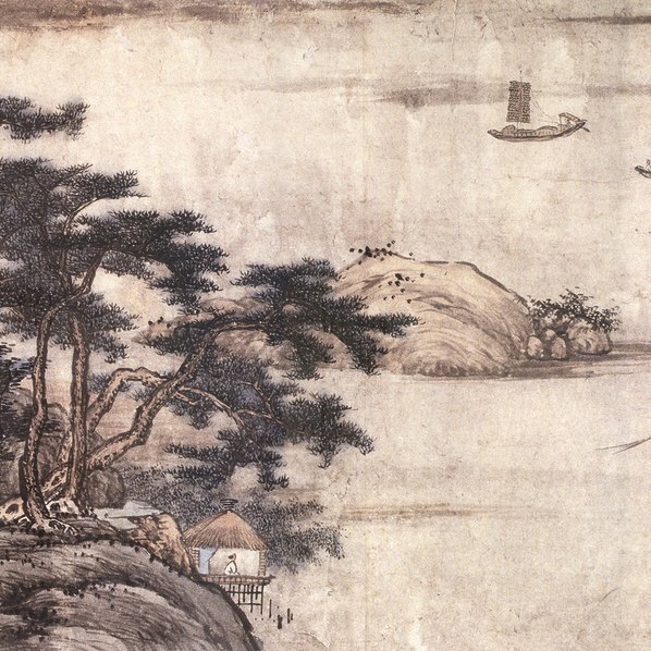 清_高岑_江山无尽图卷上海博物_(53693×3500 – 301dpi)(图3)
