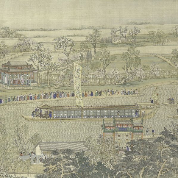 清_徐扬_乾隆南巡图大都会第_(74658×2500 – 300dpi)(图5)
