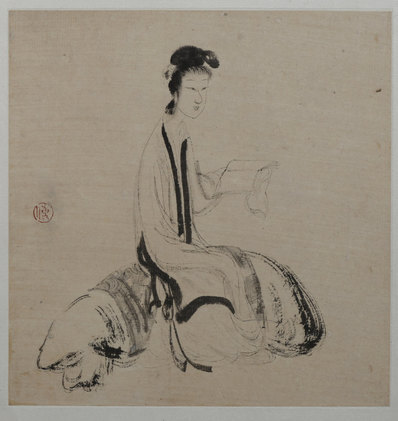 近代_傅抱石_拍照人物册页开_3_(2936×3103 – 72dpi)(图1)