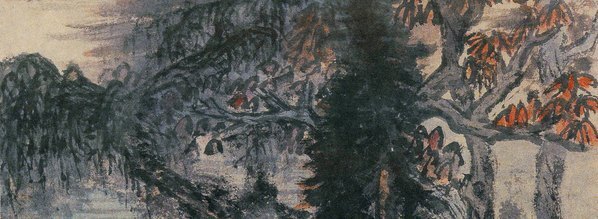 清_髡残_山水册_9_(3824×5598 – 300dpi)(图4)