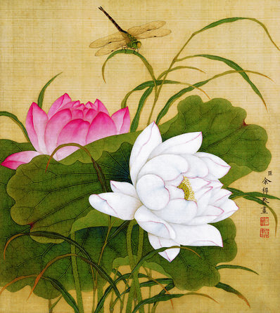 清_余稚_花鸟画十二开_绢本_余稚花鸟_7_(3248×3642 – 250dpi)(图1)