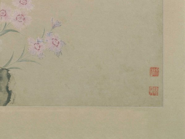 明_文俶_花卉图册页_北京故宫张_第三_(5249×3942 – 300dpi)(图5)