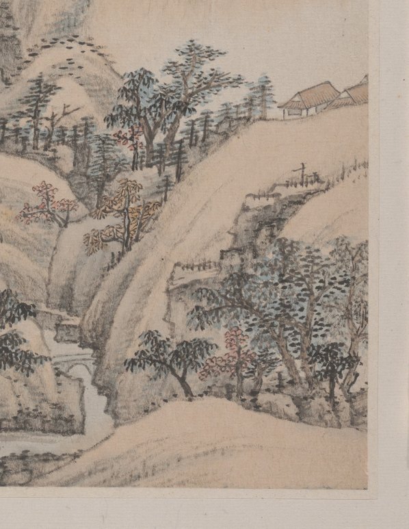 清_萧云从_山水册页_大都会_(3200×4136 – 300dpi)(图5)