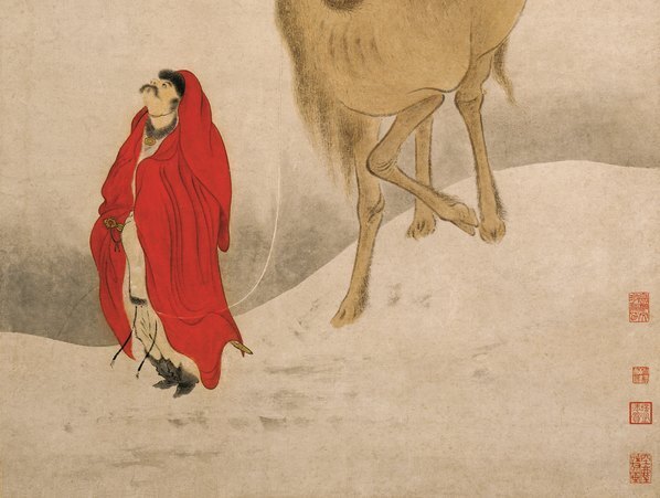 清_华岩_天山积雪图纸本_(2910×8786 – 140dpi)(图5)