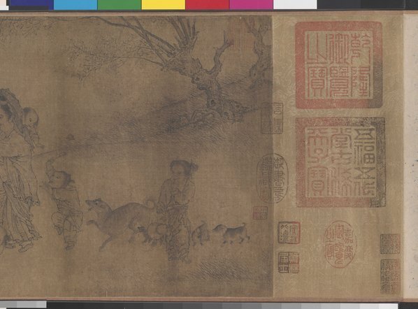 宋_李嵩_货郎图全卷绢本故宫博物院_(35515×8158 – 300dpi)(图5)