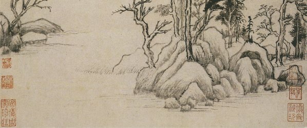 明_董其昌_仿古山水开_仿古山水_4_(2795×4691 – 350dpi)(图5)