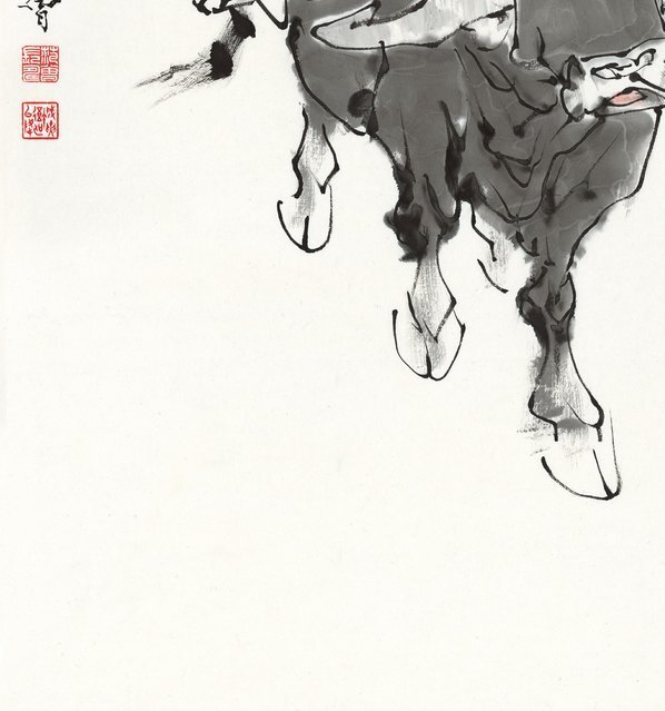 近代_范曾_老子出关_1_(4134×4419 – 72dpi)(图4)
