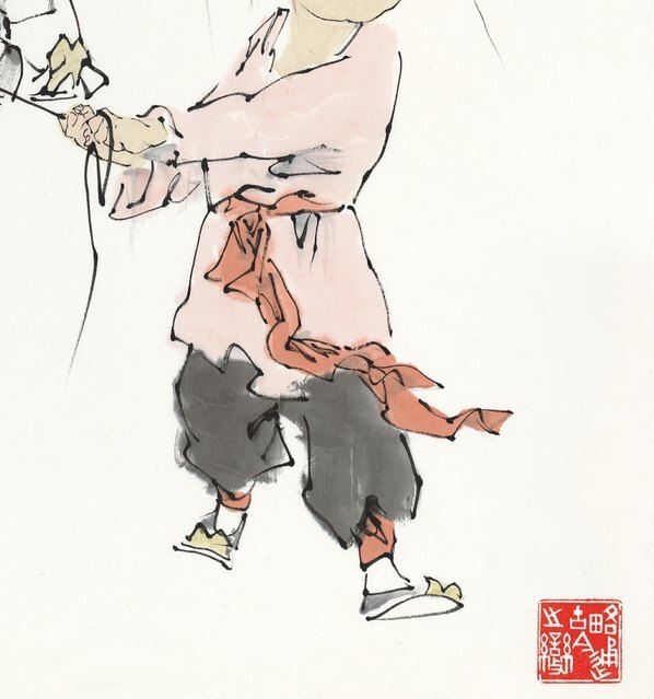 近代_范曾_老子出关_1_(4134×4419 – 72dpi)(图5)