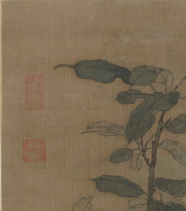 宋_无款_折枝果图页绢本_(5504×6234 – 300dpi)(图2)