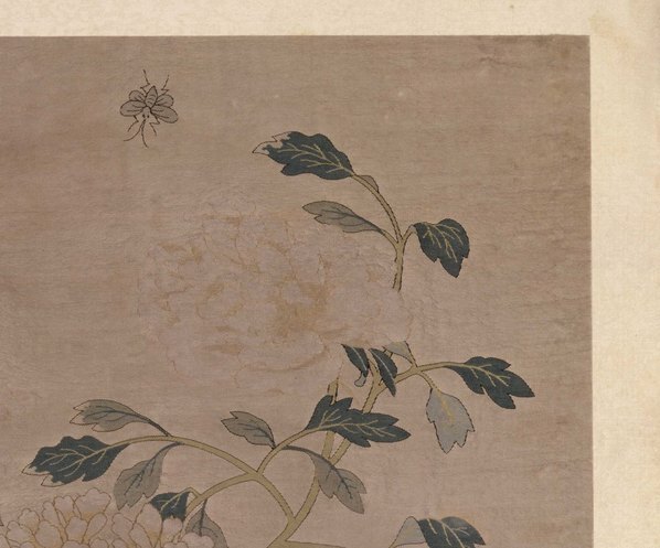 明_故宫藏织绣画_开_缂丝花卉册之牡_(5163×4292 – 300dpi)(图3)