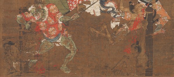 元_陆仲渊_十王图之都市王绢本_(4961×8853 – 300dpi)(图5)
