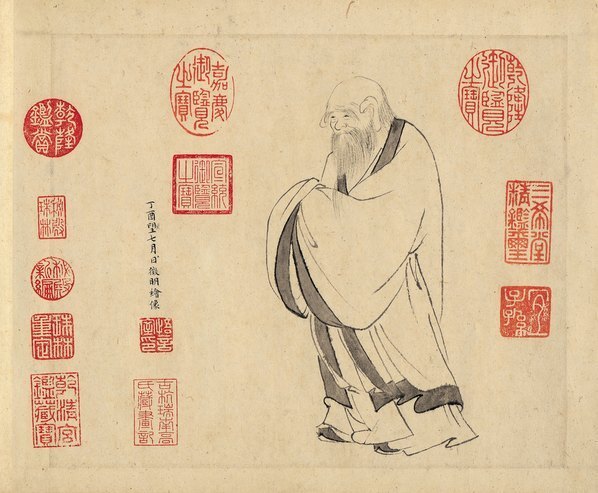 明_文徵明_老子_(17638×2839 – 300dpi)(图5)