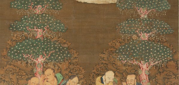 宋_陆信忠_佛涅槃图_奈良国立博_(4000×7638 – 300dpi)(图3)