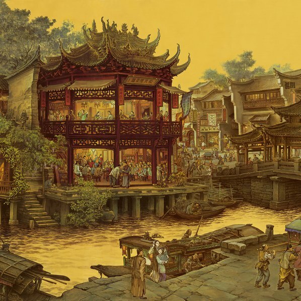 近代_张孝友_南乡旧梦_全_(51052×9980 – 72dpi)(图5)