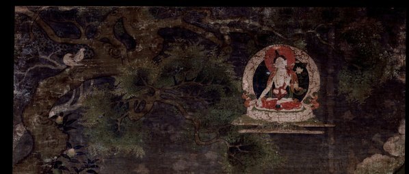 清_罗汉Arhat_Buddhist_Elder_Elders_Gopaka_布鲁克林博物馆_(5606×95(图2)