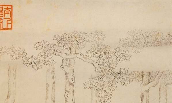 明_唐寅_山水人物纸本_5_(5222×3146 – 400dpi)(图3)