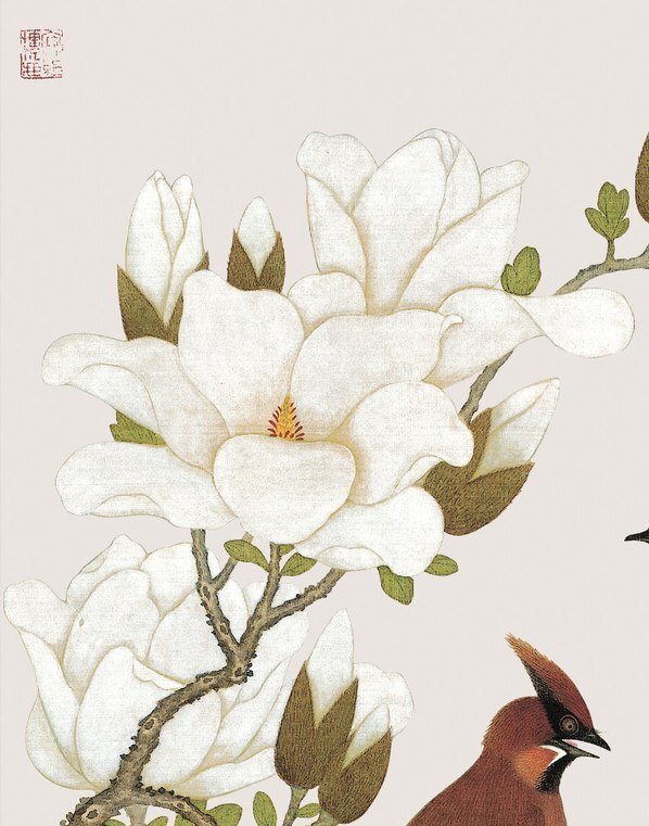 清_余挚_花鸟画_3_(3248×4134 – 150dpi)(图2)