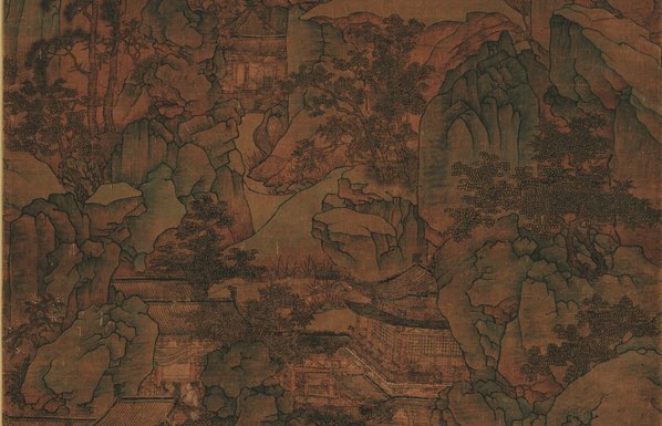 元_胡延晖_春山泛舟图_轴_绢本_(6614×17036 – 300dpi)(图4)