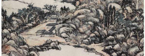 清_王原祁_仿古山水图_山水册页_1_(3647×5673 – 300dpi)(图4)