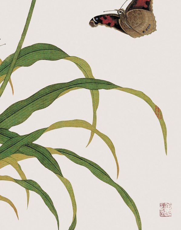 清_余挚_花鸟画_5_(3248×4134 – 150dpi)(图5)