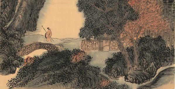 清_溥儒_山_(6500×13217 – 300dpi)(图5)