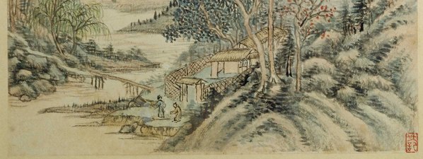 清_王时敏_杜甫诗意图册_杜甫诗意图册_11_(3600×5408 – 300dpi)(图5)