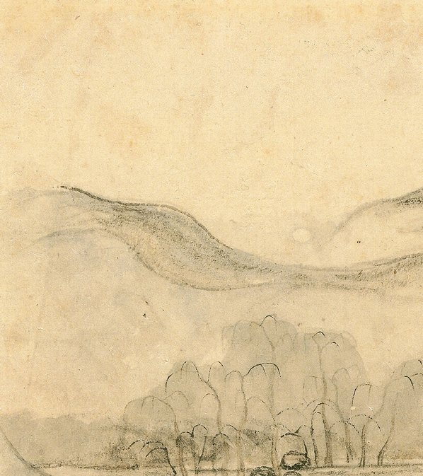 清_傅山_傅眉山水花卉冊_15_(3307×3722 – 420dpi)(图2)