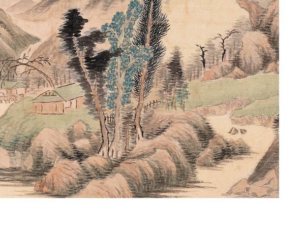 清_黄山寿_拟古山水册_111_(5100×3996 – 300dpi)(图5)