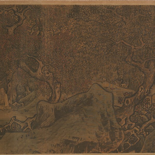 宋_李唐_濠濮图卷_画芯天津博物_(13708×2953 – 300dpi)(图5)