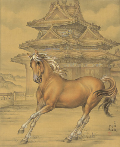 近代_田书翰_红玉座_(7756×9520 – 72dpi)(图1)