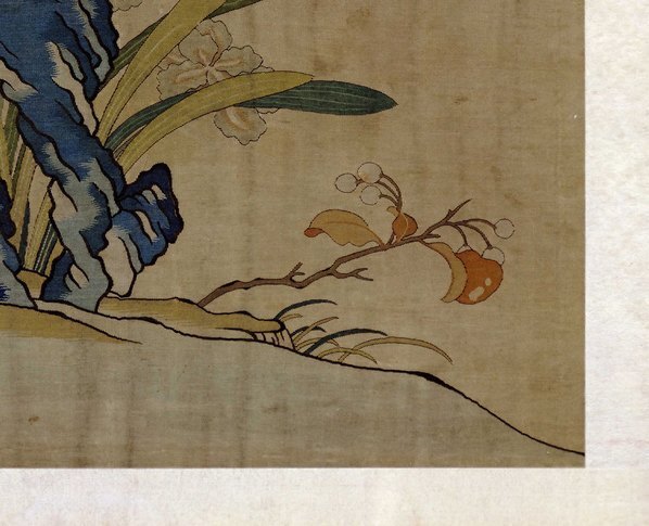明_故宫藏织绣画_开_缂丝花卉册之芝_(5289×4292 – 300dpi)(图5)