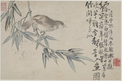 清_李鱓_花鸟十二开_5_(5826×3876 – 360dpi)(图1)
