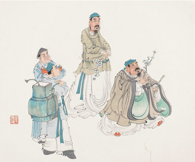 清_任渭长_册_(3992×3307 – 300dpi)(图1)
