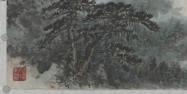 近代_俞子才_山水单_(9716×4870 – 72dpi)(图4)