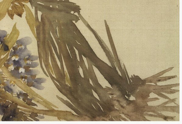 清_任伯年_花卉册页_7_(3800×2600 – 300dpi)(图5)