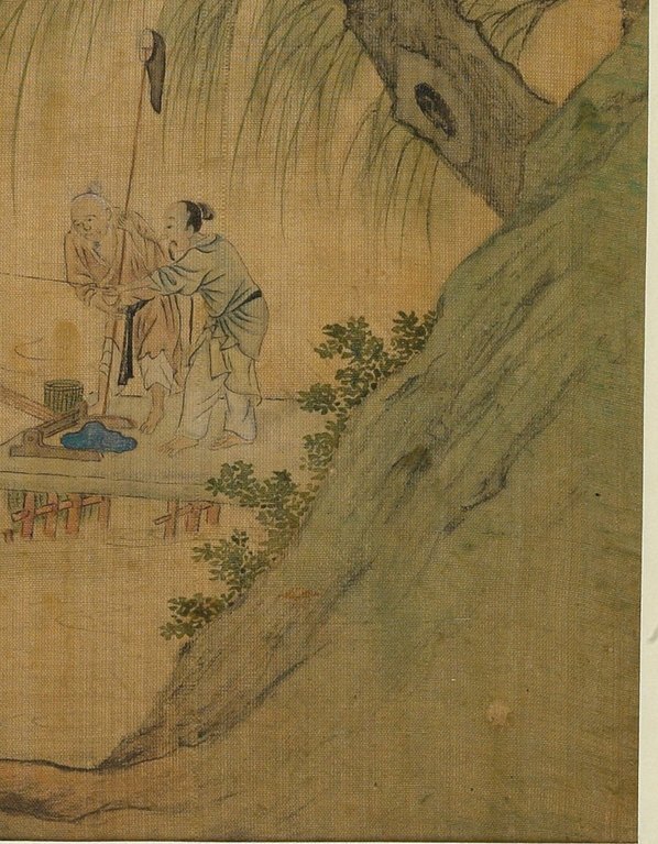 清_佚名_廊桥山水图_哈佛大学_2_(3600×4619 – 300dpi)(图5)