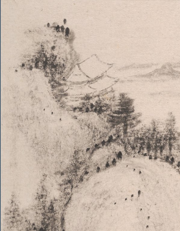 清_戴本孝_山水册页_大都会_5_(4000×5130 – 500dpi)(图2)