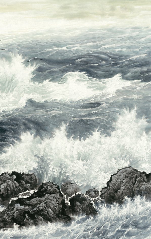 近代_李平甲_观海听涛_修字修_(32902×13039 – 72dpi)(图5)