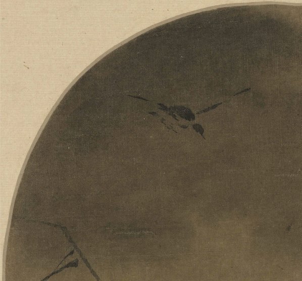 宋_梁楷_疏柳寒鸦_(5822×5404 – 450dpi)(图2)