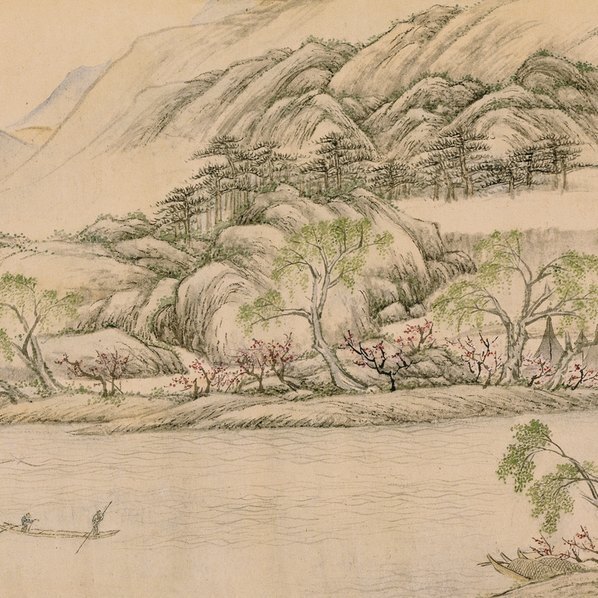 清_徐扬_玉带桥诗意图卷_纸本_(25915×2446 – 403dpi)(图2)