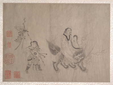明_佚名_李公麟款_法海灵山图册_3_(5750×4300 – 300dpi)(图1)