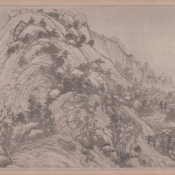 元_黄公望_富春山居图_完美合璧卷_剩山,无用师_纸本_传世名(图4)
