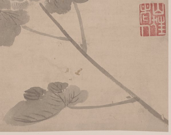 明_杜大成_花蝶草虫纸本_5_(4998×3948 – 360dpi)(图5)