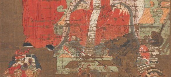 元_陆仲渊_十王图之秦广王绢本_(4961×8911 – 300dpi)(图4)